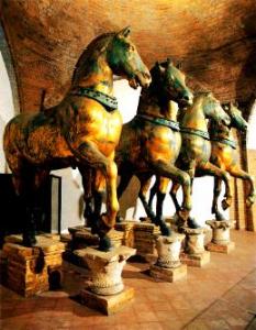 chevaux de bronze 